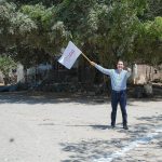 Héctor Santana arranca obra de la calle de ingreso al Fraccionamiento Las Conchas