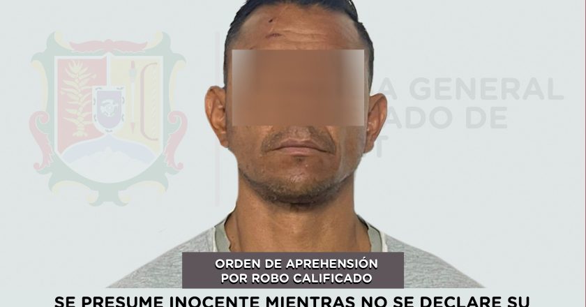 📢 #Boletín | SE EJECUTA UNA ORDEN DE APREHENSIÓN POR ROBO CALIFICADO