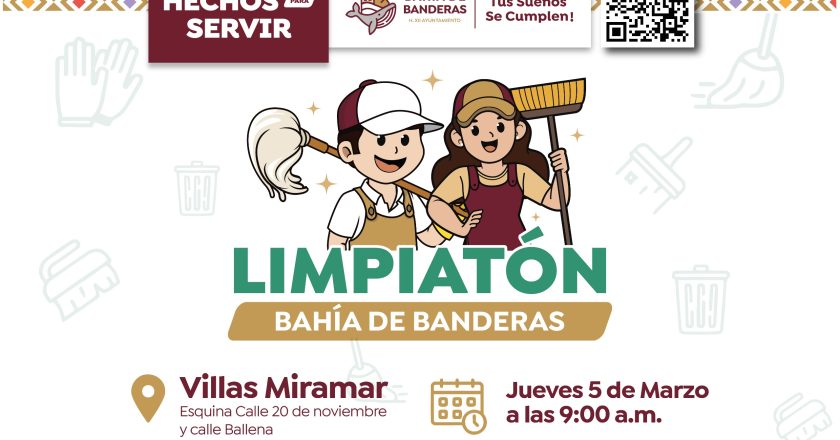 Héctor Santana convoca al “Limpiatón” en Villas Miramar