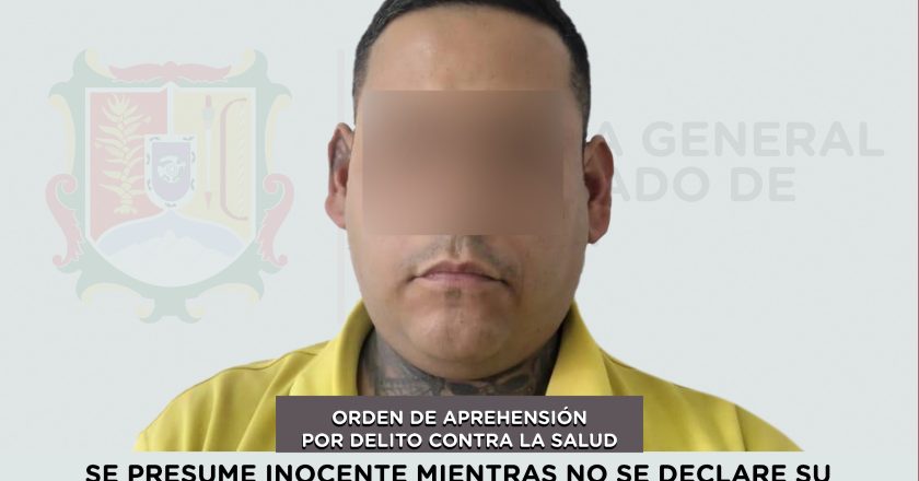 CAPTURADO PROBABLE RESPONSABLE DE POSESIÓN DE PSICOTRÓPICOS