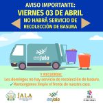 ¡MANTENGAMOS LIMPIO JALA ENTRE TODOS!