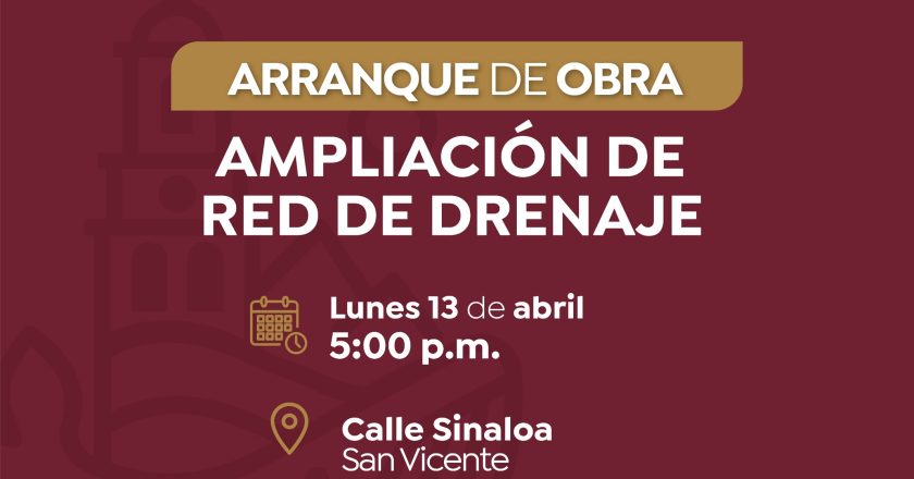 Gobierno de Bahía de Banderas invita al arranque de obra de ampliación de red de drenaje en San Vicente