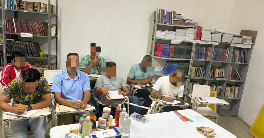 Impulsa Gobierno del Estado actividades de reinserción social en el CERESO de Bucerías rumbo al Mundial FIFA 2026