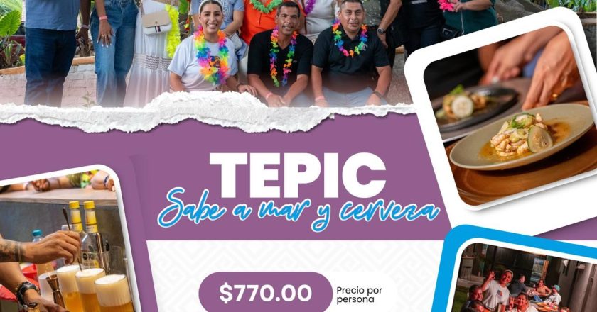 ¡TEPIC SE DISFRUTA CON SABOR A MAR Y CERVEZA!
