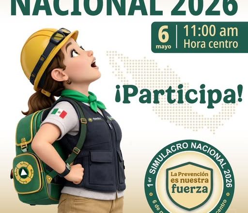 ¡Súmate al Primer Simulacro Nacional 2026!