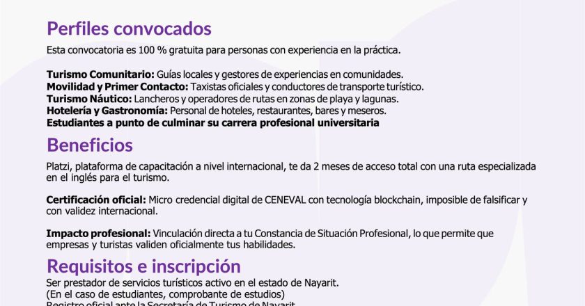 ¡NAYARIT IMPULSA TU FUTURO CON CERTIFICACIÓN INTERNACIONAL EN INGLÉS!