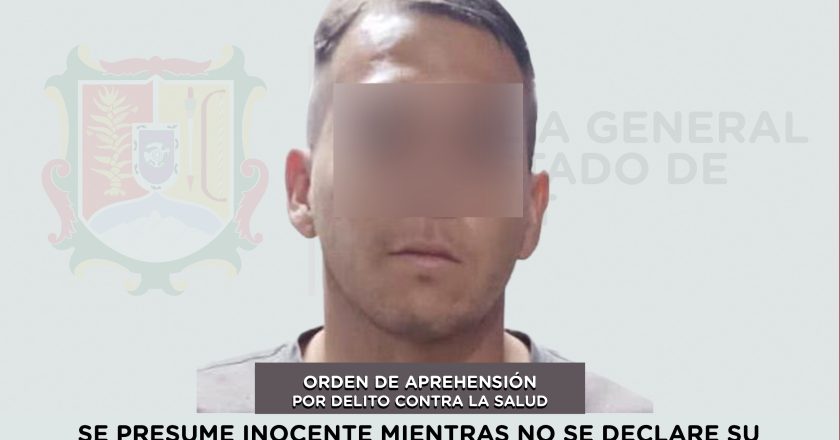 EJECUTAN ORDEN DE APREHENSIÓN EN TEPIC POR DELITO CONTRA LA SALUD