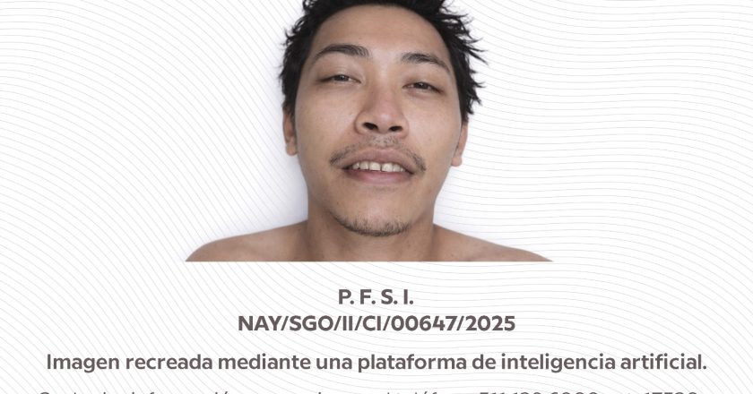 ¡SE BUSCA IDENTIFICAR A PERSONAS, APOYA A LA FISCALÍA!