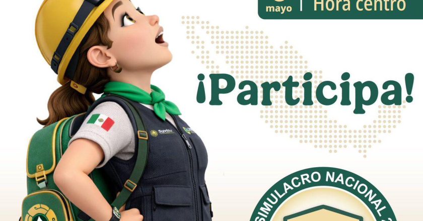 ¡SÚMATE AL PRIMER SIMULACRO NACIONAL 2026 EN Nayarit!