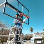 REHABILITAN TABLEROS DE CANCHA EN COLINAS DE XALISCO PARA ESPACIOS DIGNOS