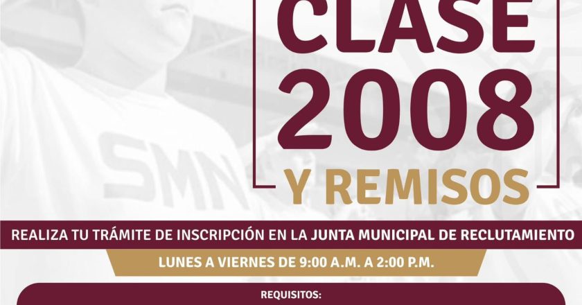 ¡ATENCIÓN JÓVENES! TRÁMITE DE CARTILLA MILITAR EN XALISCO