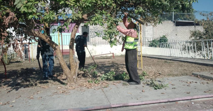 RECUPERAN PARQUE EN COLONIA 1 DE MAYO PARA LAS FAMILIAS DE XALISCO