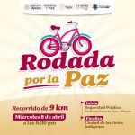 RODADA POR LA PAZ: DISFRUTA UN RECORRIDO DE 9 KM EN TEPIC
