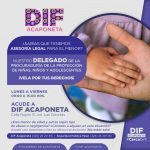 ¡PROTEGER A LA NIÑEZ ES PRIORIDAD! APOYO INTEGRAL EN DIF ACAPONETA