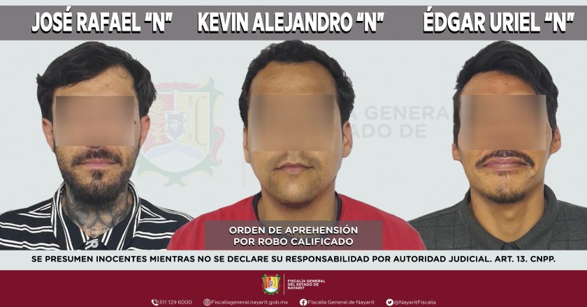 📢 #Boletín | SE LES EJECUTA ORDEN DE APREHENSIÓN POR ROBO CALIFICADO