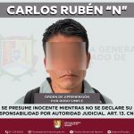 CAPTURADO PRESUNTO RESPONSABLE DE ROBO SIMPLE