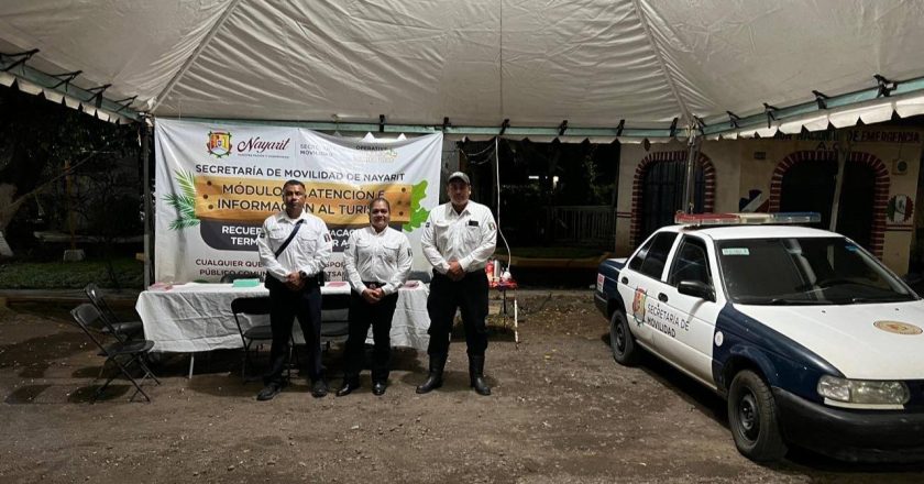 Agentes de Movilidad refuerzan vigilancia en carreteras y zonas turísticas del estado