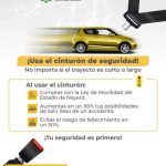 Gobierno de Nayarit llama a salvar vidas usando el cinturón de seguridad