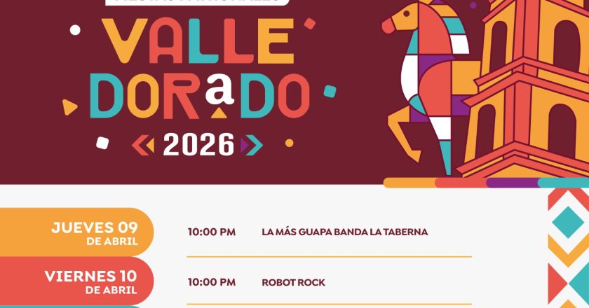 Todo listo para las Fiestas Patronales 2026 en Valle Dorado