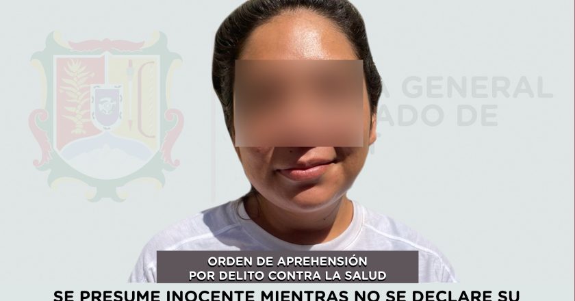 📢 #Boletín | APREHENDIDA EN TEPIC POR DELITO CONTRA LA SALUD