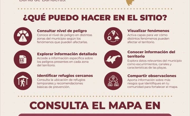 Avanza actualización del Atlas de Riesgo 2026 en Bahía de Banderas