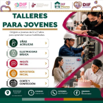 ¡APRENDE, CAPACÍTATE Y CRECE! INSCRÍBETE A LOS TALLERES DE DIF PILARES