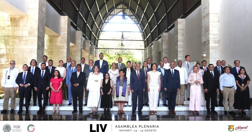 RECIBE NAYARIT LA LIV ASAMBLEA PLENARIA DE LA CONFERENCIA NACIONAL DE PROCURACIÓN DE JUSTICIA